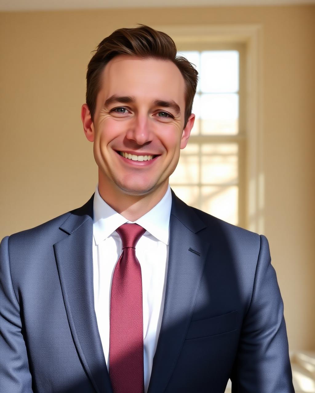 Portrait of Harry, UK real estate advisor